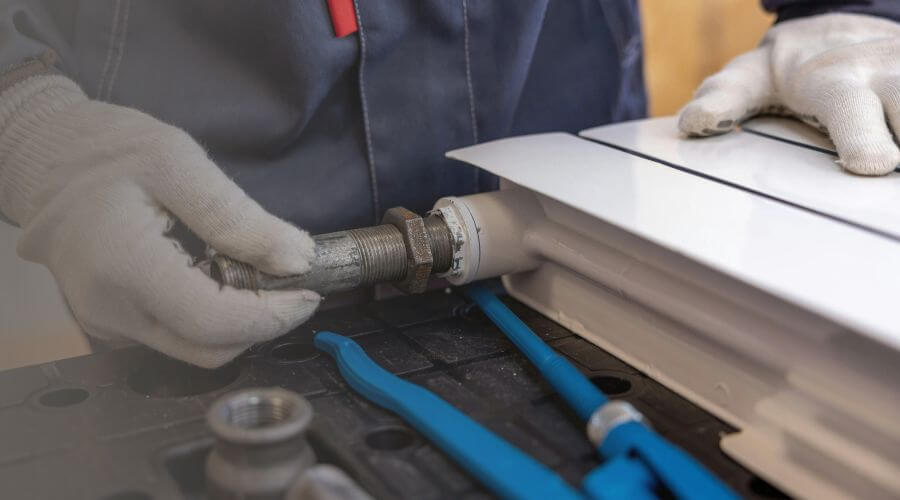 Gas Line Leak Repair in Glade, KS